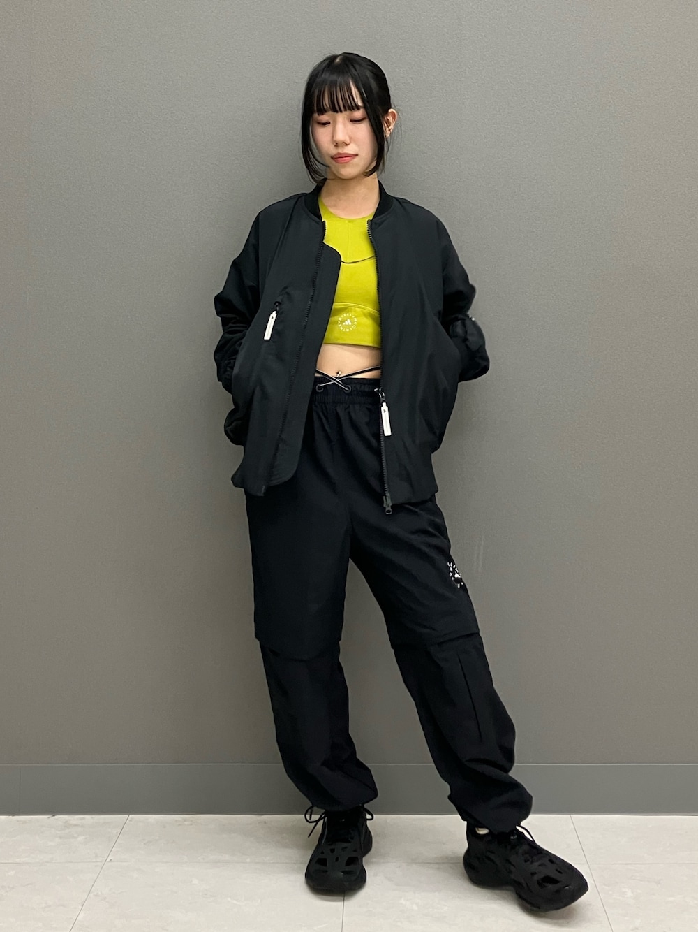 adidas by Stella McCartney トレーニング クロップトップ、adidas by