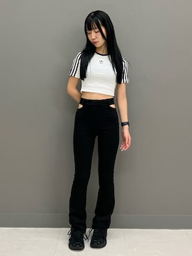 「レスポンス」｜「アイテム（シューズ）」を使った、KAさん（レディース・154cm）の冬コーディネート