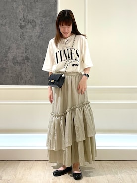 イワナガさん(レディース・162cm)の夏コーディネート