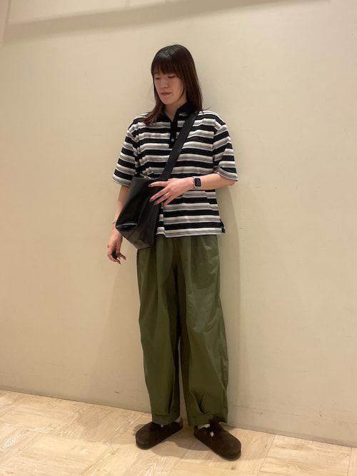 みー　ミリタリーグリーンサイズ2 サーカスパンツ セール】ミリタリーサーカスパンツ（その他パンツ）｜fredy emue