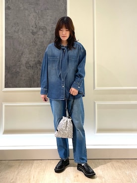 「JETEE（ジュテ）のアイテム」を使った、イワナガさん（レディース・162cm）の冬コーディネート