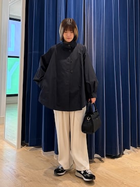 「MICO COULIER（ミコクリエ）のアイテム」を使った、イワナガさん（レディース・163cm）の春コーディネート