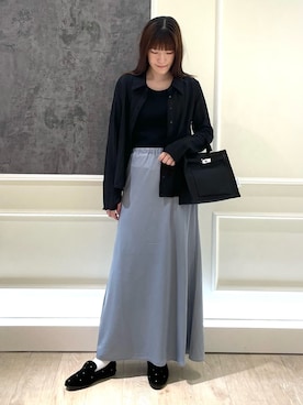 「PANIER（パニエ）のアイテム」を使った、イワナガさん（レディース・162cm）の夏コーディネート