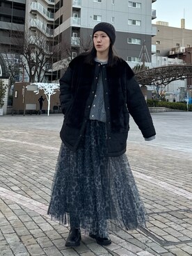 イワナガさん(レディース・162cm)の冬コーディネート