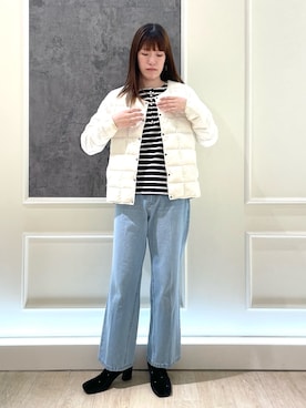 「PANIER（パニエ）のアイテム」を使った、イワナガさん（レディース・162cm）の秋コーディネート