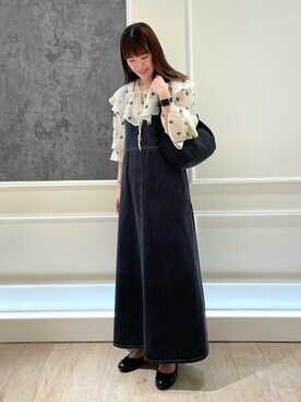 「アツいコーデ全部見せ」｜イワナガさん（レディース・162cm）の夏コーディネート