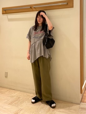 イワナガさん（レディース・162cm）の夏コーディネート