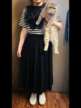 AngelaMYletterさん（レディース・153cm）の春コーディネート