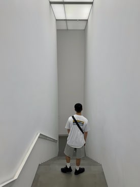 「NIKE(ナイキ)のアイテム(カーゴパンツ)」を使った、waynewenyi さん(メンズ・177cm)の夏コーディネート