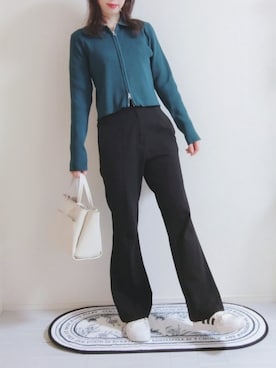 「アイテム（カーディガン/ボレロ）」を使った、みーさん（レディース・161cm・30代）の冬コーディネート