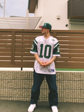 旦那の私服さんのコーディネート