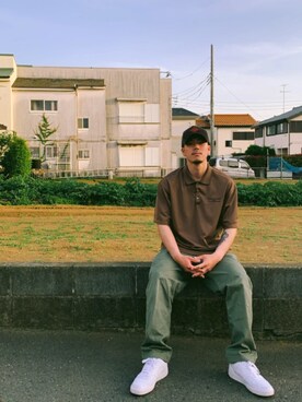 旦那の私服さんのコーディネート