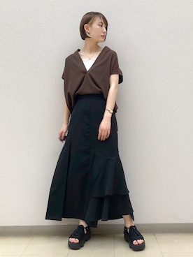 なっつさん（レディース・164cm）の夏コーディネート