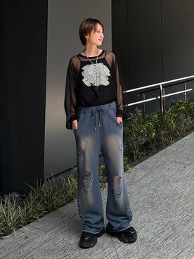 なっつさん（レディース・164cm）の夏コーディネート