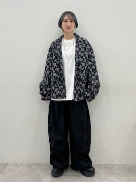 「Anui（アニュイ）のアイテム（ジャケット/アウター）」を使った、なっつさん（レディース・164cm）の春コーディネート