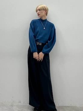 「Anui（アニュイ）のアイテム（アクセサリー）」を使った、なっつさん（レディース・164cm）の秋コーディネート