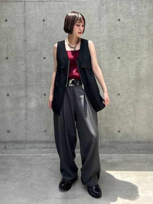 セール】【WEB限定】DAILY ZIPロングベスト（ベスト）｜PAGEBOY