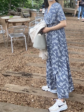 「SHARE PARK（シェアパーク）のアイテム」を使った、riiipaさん（レディース・157cm）の夏コーディネート