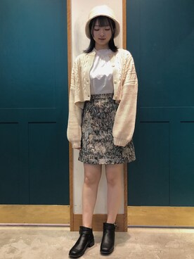 shiori🪼さん(レディース・158cm)の冬コーディネート
