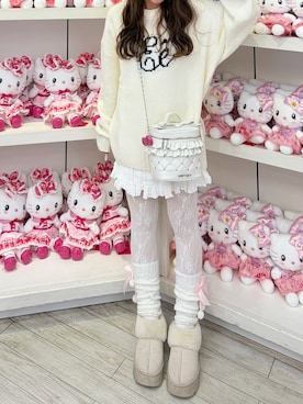 「PHILLY（フィリー）のアイテム」を使った、𝐇𝐨𝐧𝐨さん（レディース・150cm）の冬コーディネート