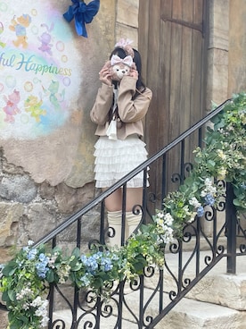 「FOREVER 21（フォーエバー トゥエンティーワン）のアイテム（パンツ）」を使った、𝐇𝐨𝐧𝐨さん（レディース・150cm）の秋コーディネート