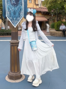 「RiLi（リリ）のアイテム」を使った、𝐇𝐨𝐧𝐨さん（レディース・150cm）の春コーディネート