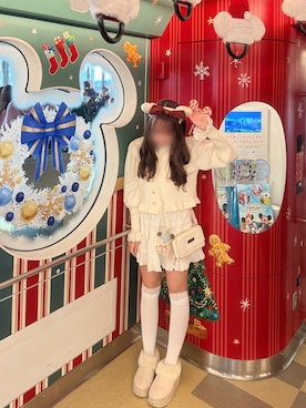 「アイテム（カーディガン/ボレロ）」を使った、𝐇𝐨𝐧𝐨さん（レディース・150cm）の秋コーディネート