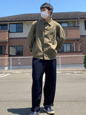 renさん（メンズ・170cm）の夏コーディネート
