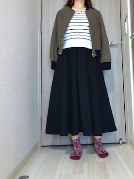 「Java（ジャバ）のアイテム」を使った、tyoco37さん（レディース・153cm）の秋コーディネート