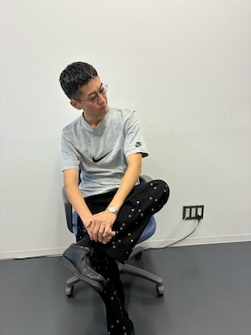 「アイテム（モカシン/デッキシューズ）」を使った、ながやまさん（メンズ・180cm・30代）の秋コーディネート