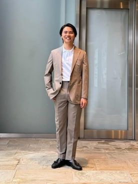 「ESTNATION（エストネーション）のアイテム」を使った、ESTNATION MENSさん（メンズ・168cm）の夏コーディネート