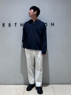 「ESTNATION（エストネーション）のアイテム」を使った、ESTNATION MENSさん（メンズ・174cm）の夏コーディネート