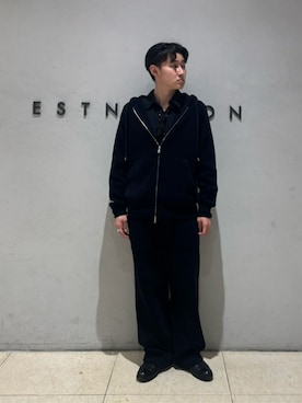 「ESTNATION（エストネーション）のアイテム」を使った、ESTNATION MENSさん（メンズ・172cm）の夏コーディネート