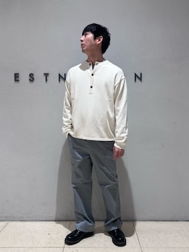 「ESTNATION（エストネーション）のアイテム」を使った、ESTNATION MENSさん（メンズ・174cm）の夏コーディネート