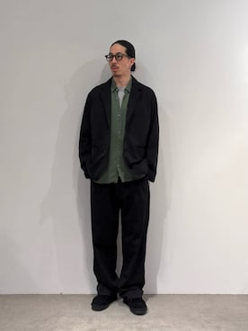 「ストレッチ素材」｜ESTNATION MENSさん（メンズ・174cm）の夏コーディネート