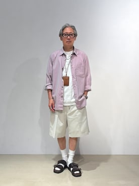 「ESTNATION（エストネーション）のアイテム」を使った、ESTNATION MENSさん（メンズ・164cm）の夏コーディネート