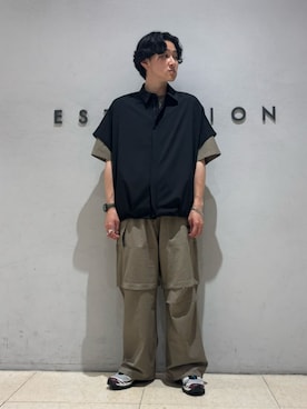 「ESTNATION（エストネーション）のアイテム」を使った、ESTNATION MENSさん（メンズ・172cm）の夏コーディネート