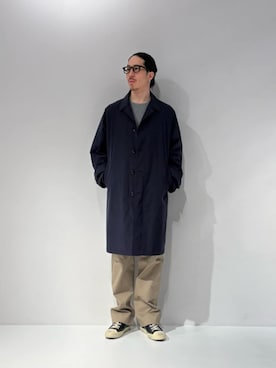 「ESTNATION（エストネーション）のアイテム（ニット/セーター）」を使った、ESTNATION MENSさん（メンズ・174cm）の夏コーディネート