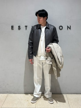 ESTNATION MENSさん（メンズ・172cm）の夏コーディネート