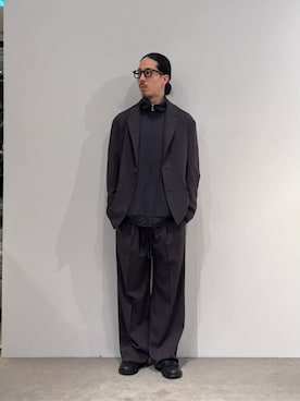 「COLUMN（コラム）のアイテム」を使った、ESTNATION MENSさん（メンズ・174cm）の夏コーディネート