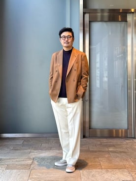 「ESTNATION（エストネーション）のアイテム」を使った、ESTNATION MENSさん（メンズ・180cm）の夏コーディネート