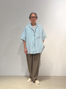 「ESTNATION（エストネーション）のアイテム」を使った、ESTNATION MENSさん（メンズ・164cm）の夏コーディネート