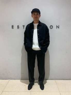「ESTNATION（エストネーション）のアイテム」を使った、ESTNATION MENSさん（メンズ・174cm）の夏コーディネート