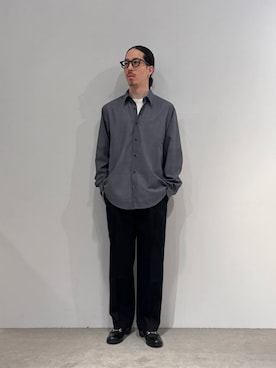「COLUMN（コラム）のアイテム」を使った、ESTNATION MENSさん（メンズ・174cm）の夏コーディネート