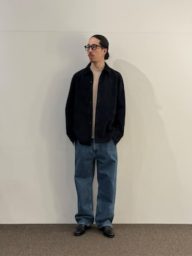 「COLUMN（コラム）のアイテム」を使った、ESTNATION MENSさん（メンズ・174cm）の夏コーディネート
