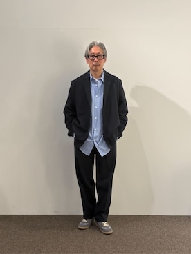 「COLUMN（コラム）のアイテム」を使った、ESTNATION MENSさん（メンズ・164cm）の夏コーディネート