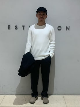「ESTNATION（エストネーション）のアイテム」を使った、ESTNATION MENSさん（メンズ・174cm）の夏コーディネート