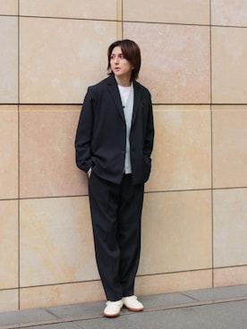 「COLUMN（コラム）のアイテム」を使った、ESTNATION MENSさん（メンズ・175cm）の夏コーディネート