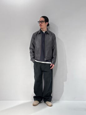 「ESTNATION（エストネーション）のアイテム（ニット/セーター）」を使った、ESTNATION MENSさん（メンズ・174cm）の夏コーディネート