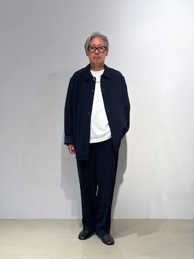 「COLUMN（コラム）のアイテム」を使った、ESTNATION MENSさん（メンズ・164cm）の夏コーディネート
